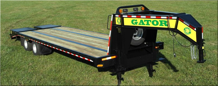 GOOSENECK TRAILER 30ft tandem dual - all heavy-duty equipment trailers special priced  Fayette County, Ohio