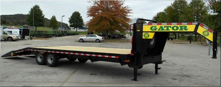 Gooseneck flat bed trailer for sale14k  Fayette County, Ohio
